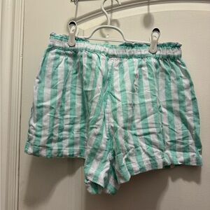 Stoney Clover for Target mint strip shorts. Size medium.
